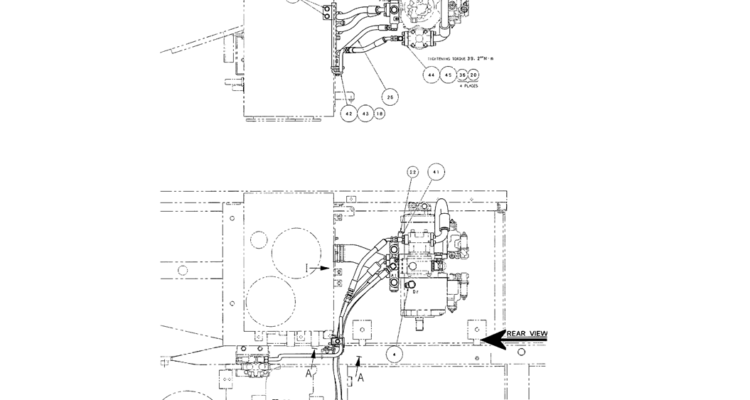 01-021(01) UPPER HYDRAULIC LINES (SUCTION / DELIVERY-ROTATION)-SK200-6E SK210LC-6E SK200-6ES SK200LC-6E Kobelco Excavator Parts Number Electronic Catalog EPC Manuals