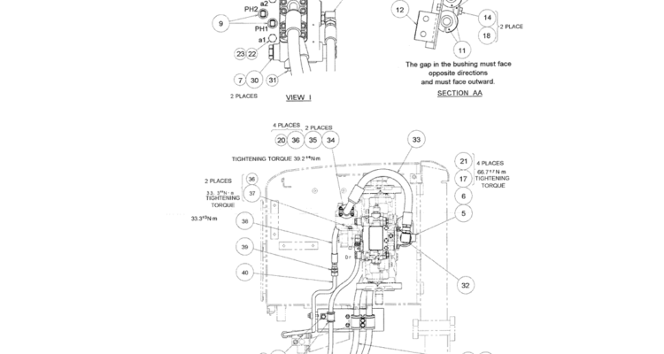 01 021(02) UPPER HYDRAULIC LINES