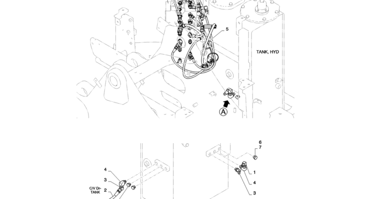 01-026(01) CONTROL LINES, MAIN-2 SK130-8 SK140LC Excavator Parts Number Electronic Catalog EPC Manuals