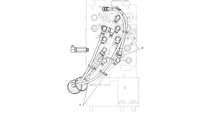 01-026(03) CONTROL LINES, MAIN-2 SK130-8 SK140LC Excavator Parts Number Electronic Catalog EPC Manuals