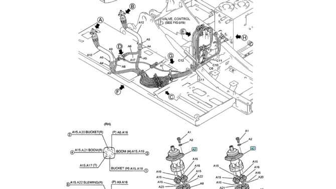 01-028(01) REMOTE CONTROL LINES-SK200-6E SK210LC-6E SK200-6ES SK200LC-6E Kobelco Excavator Parts Number Electronic Catalog EPC Manuals