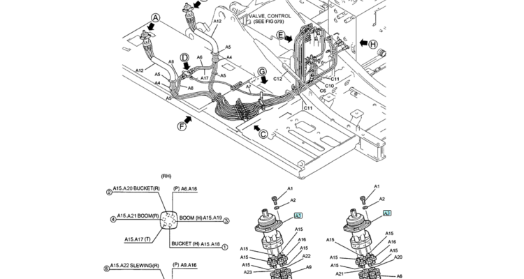 01-030(01) REMOTE CONTROL LINES (BREAKER)-SK200-6E SK210LC-6E SK200-6ES SK200LC-6E Kobelco Excavator Parts Number Electronic Catalog EPC Manuals