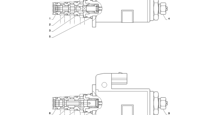 01-030(05) CONTROL LINES, VALVE-2 SK130-8 SK140LC Excavator Parts Number Electronic Catalog EPC Manuals