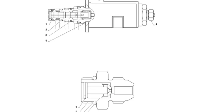 01-030(06) CONTROL LINES, VALVE-2 SK130-8 SK140LC Excavator Parts Number Electronic Catalog EPC Manuals