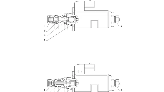 01-031(05) CONTROL LINES, VALVE (NIBBLER & BREAKER)-2 SK130-8 SK140LC Excavator Parts Number Electronic Catalog EPC Manuals