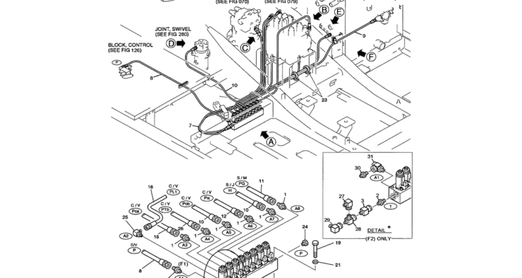 01-034(01) REMOTE CONTROL LINES (VALVE)-SK200-6E SK210LC-6E SK200-6ES SK200LC-6E Kobelco Excavator Parts Number Electronic Catalog EPC Manuals
