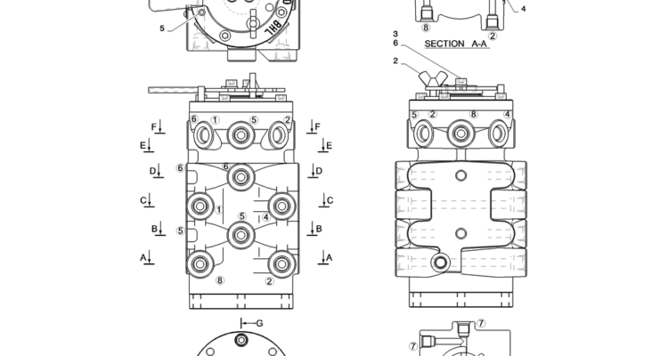 01-039(04) CONTROL LINES, MULTI-2 SK130-8 SK140LC Excavator Parts Number Electronic Catalog EPC Manuals