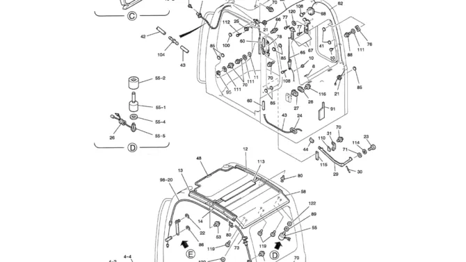 01-041(02) CAB ASSEMBLY-SK200-6E SK210LC-6E SK200-6ES SK200LC-6E Kobelco Excavator Parts Number Electronic Catalog EPC Manuals