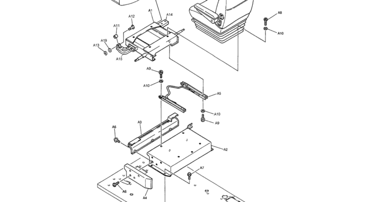 01-044 SEAT GROUP-SK200-6E SK210LC-6E SK200-6ES SK200LC-6E Kobelco Excavator Parts Number Electronic Catalog EPC Manuals
