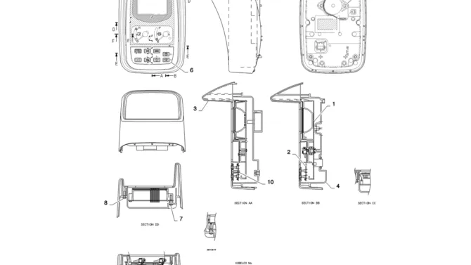 01-046(04) PANEL ASSEMBLY, INSTRUMENT (NIBBLER & BREAKER)-2 SK130-8 SK140LC Excavator Parts Number Electronic Catalog EPC Manuals