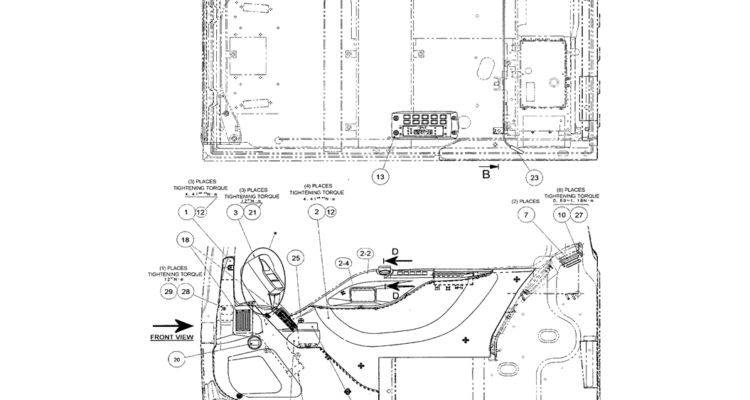 01-051(01) INSTRUMENT PANEL ASSEMBLY-SK200-6E SK210LC-6E SK200-6ES SK200LC-6E Kobelco Excavator Parts Number Electronic Catalog EPC Manuals