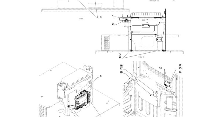 01-054(02) CONTROLLER INSTALLATION-2 SK130-8 SK140LC Excavator Parts Number Electronic Catalog EPC Manuals