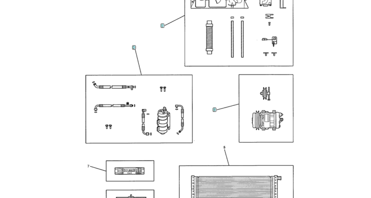 01 056 AIR CONDITIONER ASSEMBLY