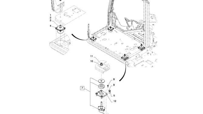 01-059(00) MIRROR INSTALLATION-2 SK130-8 SK140LC Excavator Parts Number Electronic Catalog EPC Manuals