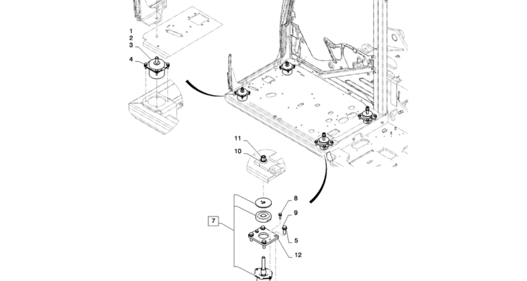 01-059(00) MIRROR INSTALLATION-2 SK130-8 SK140LC Excavator Parts Number Electronic Catalog EPC Manuals