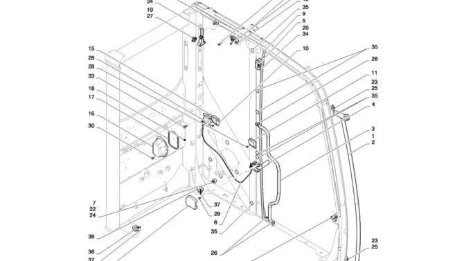 01-062(02) CAB INSTALLATION-2 SK130-8 SK140LC Excavator Parts Number Electronic Catalog EPC Manuals