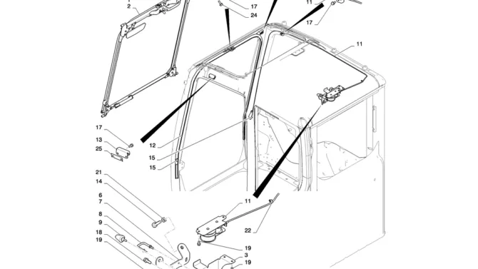 01-062(09) CAB INSTALLATION-2 SK130-8 SK140LC Excavator Parts Number Electronic Catalog EPC Manuals