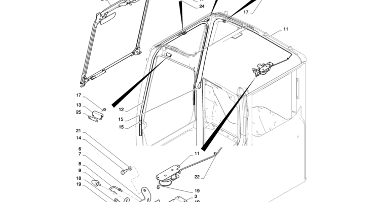 01-062(09) CAB INSTALLATION-2 SK130-8 SK140LC Excavator Parts Number Electronic Catalog EPC Manuals