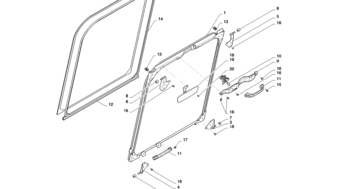 01-062(10) CAB INSTALLATION-2 SK130-8 SK140LC Excavator Parts Number Electronic Catalog EPC Manuals