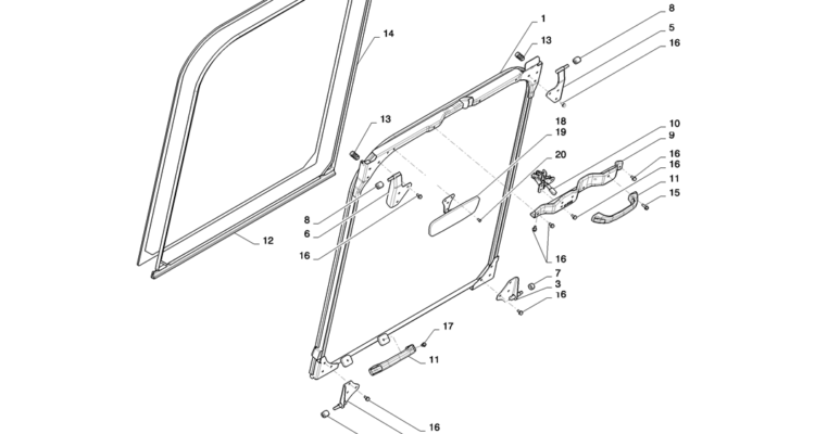 01-062(10) CAB INSTALLATION-2 SK130-8 SK140LC Excavator Parts Number Electronic Catalog EPC Manuals