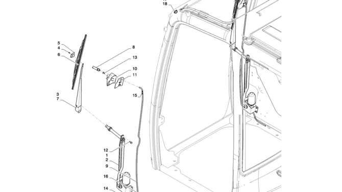 01-062(11) CAB INSTALLATION-2 SK130-8 SK140LC Excavator Parts Number Electronic Catalog EPC Manuals