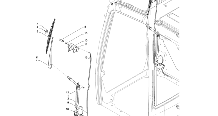 01-062(11) CAB INSTALLATION-2 SK130-8 SK140LC Excavator Parts Number Electronic Catalog EPC Manuals
