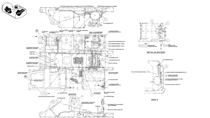 01-063(01) UPPER HARNESS ASSEMBLY-SK200-6E SK210LC-6E SK200-6ES SK200LC-6E Kobelco Excavator Parts Number Electronic Catalog EPC Manuals