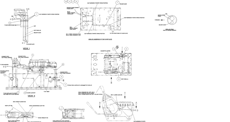 01-065(01) HARNESS ASSEMBLY (FLOOR PLATE)-SK200-6E SK210LC-6E SK200-6ES SK200LC-6E Kobelco Excavator Parts Number Electronic Catalog EPC Manuals