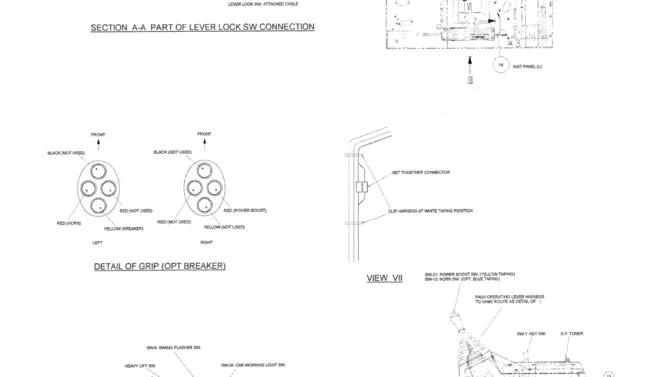 01-065(02) HARNESS ASSEMBLY (FLOOR PLATE)-SK200-6E SK210LC-6E SK200-6ES SK200LC-6E Kobelco Excavator Parts Number Electronic Catalog EPC Manuals