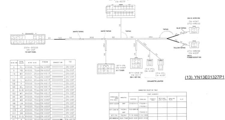 01-065(04) HARNESS ASSEMBLY (FLOOR PLATE)-SK200-6E SK210LC-6E SK200-6ES SK200LC-6E Kobelco Excavator Parts Number Electronic Catalog EPC Manuals
