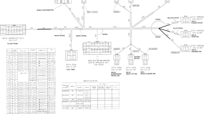 01-065(05) HARNESS ASSEMBLY (FLOOR PLATE)-SK200-6E SK210LC-6E SK200-6ES SK200LC-6E Kobelco Excavator Parts Number Electronic Catalog EPC Manuals