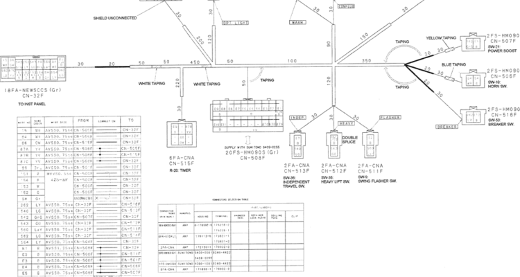 01-065(05) HARNESS ASSEMBLY (FLOOR PLATE)-SK200-6E SK210LC-6E SK200-6ES SK200LC-6E Kobelco Excavator Parts Number Electronic Catalog EPC Manuals