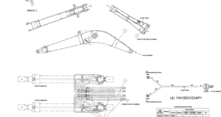 01-067 HARNESS ASSEMBLY (BOOM)-SK200-6E SK210LC-6E SK200-6ES SK200LC-6E Kobelco Excavator Parts Number Electronic Catalog EPC Manuals
