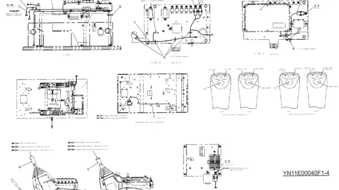 01-068(01) UPPER HARNESS ASSEMBLY-SK200-6E SK210LC-6E SK200-6ES SK200LC-6E Kobelco Excavator Parts Number Electronic Catalog EPC Manuals
