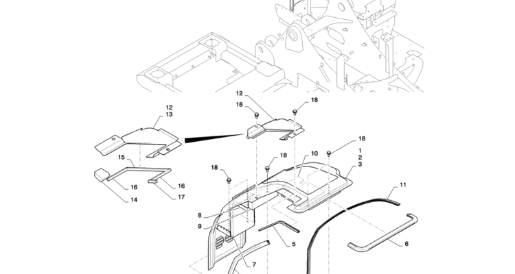 01-069(01) GUARD INSTALLATION-2 SK130-8 SK140LC Excavator Parts Number Electronic Catalog EPC Manuals