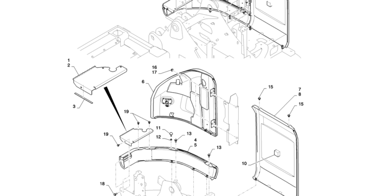 01-069(03) GUARD INSTALLATION-2 SK130-8 SK140LC Excavator Parts Number Electronic Catalog EPC Manuals