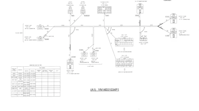 01-069(03) UPPER HARNESS ASSEMBLY (LOGGER OPTION)-SK200-6E SK210LC-6E SK200-6ES SK200LC-6E Kobelco Excavator Parts Number Electronic Catalog EPC Manuals