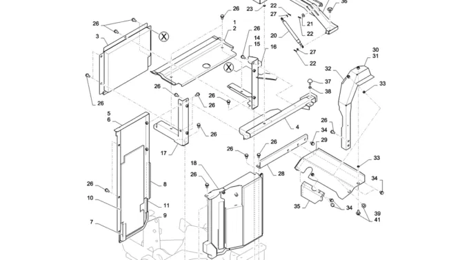 01-069(06) GUARD INSTALLATION-2 SK130-8 SK140LC Excavator Parts Number Electronic Catalog EPC Manuals