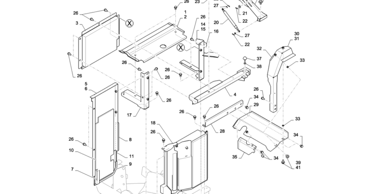 01-069(06) GUARD INSTALLATION-2 SK130-8 SK140LC Excavator Parts Number Electronic Catalog EPC Manuals