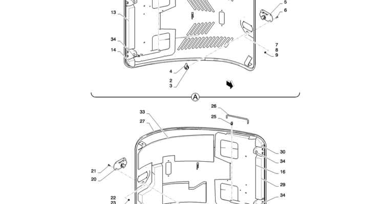 01-069(10) GUARD INSTALLATION-2 SK130-8 SK140LC Excavator Parts Number Electronic Catalog EPC Manuals