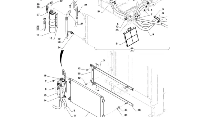 01-080(02) AIR CONDITIONING-2 SK130-8 SK140LC Excavator Parts Number Electronic Catalog EPC Manuals