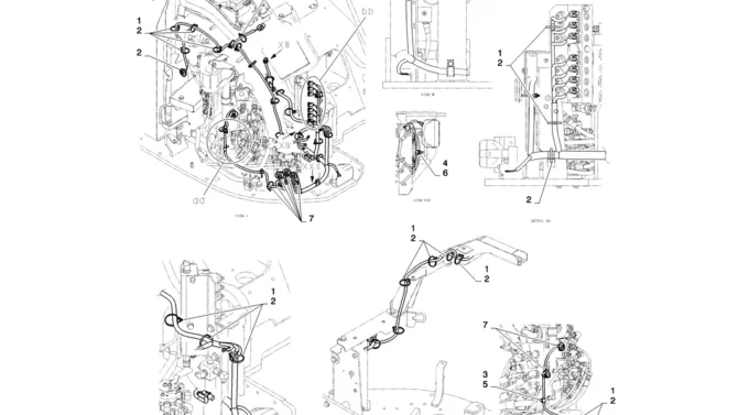 01-083(02) HARNESS ASSEMBLY, UPPER-2 SK130-8 SK140LC Excavator Parts Number Electronic Catalog EPC Manuals