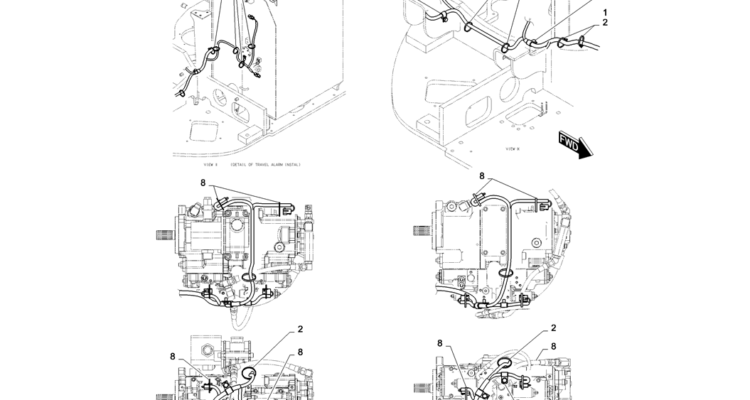 01-083(03) HARNESS ASSEMBLY, UPPER-2 SK130-8 SK140LC Excavator Parts Number Electronic Catalog EPC Manuals