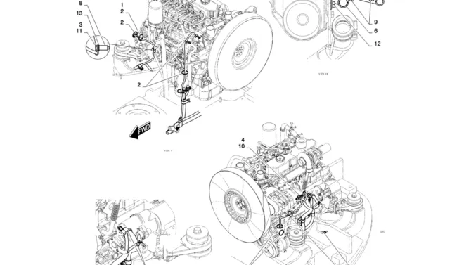 01-083(04) HARNESS ASSEMBLY, UPPER-2 SK130-8 SK140LC Excavator Parts Number Electronic Catalog EPC Manuals