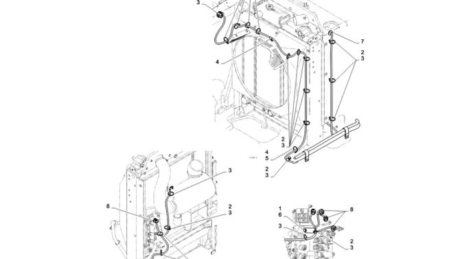 01-083(05) HARNESS ASSEMBLY, UPPER-2 SK130-8 SK140LC Excavator Parts Number Electronic Catalog EPC Manuals