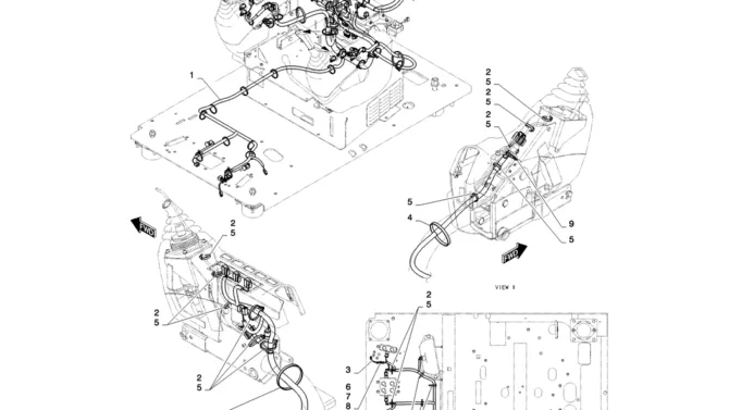 01-084(01) HARNESS ASSEMBLY, UPPER-2 SK130-8 SK140LC Excavator Parts Number Electronic Catalog EPC Manuals