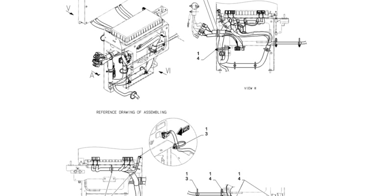 01-084(02) HARNESS ASSEMBLY, UPPER-2 SK130-8 SK140LC Excavator Parts Number Electronic Catalog EPC Manuals