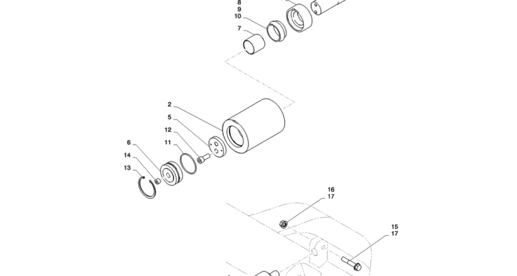 02-008(00) UPPER ROLLER ASSEMBLY-2 SK130-8 SK140LC Excavator Parts Number Electronic Catalog EPC Manuals