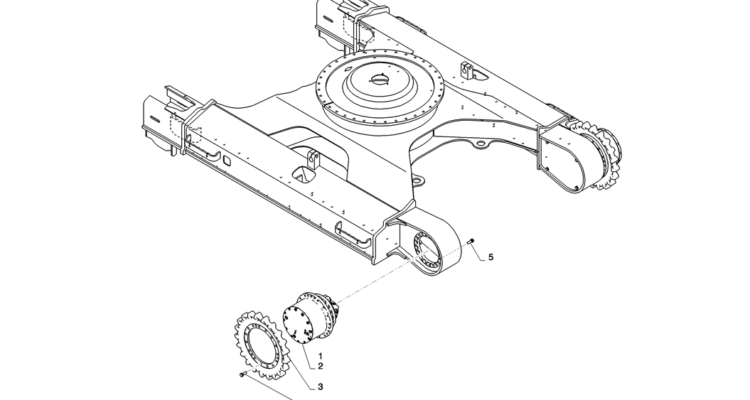 02-013(01) MOTOR INSTALLATION, PROPEL-2 SK130-8 SK140LC Excavator Parts Number Electronic Catalog EPC Manuals