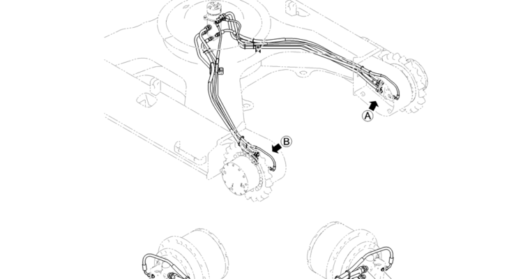 02-015(00) HYDRAULIC LINES, PROPEL-2 SK130-8 SK140LC Excavator Parts Number Electronic Catalog EPC Manuals